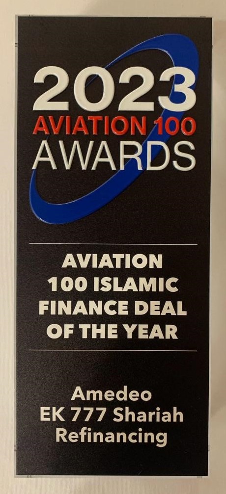Amedeo Aviation 100 Islamic Finance Deal of the Year